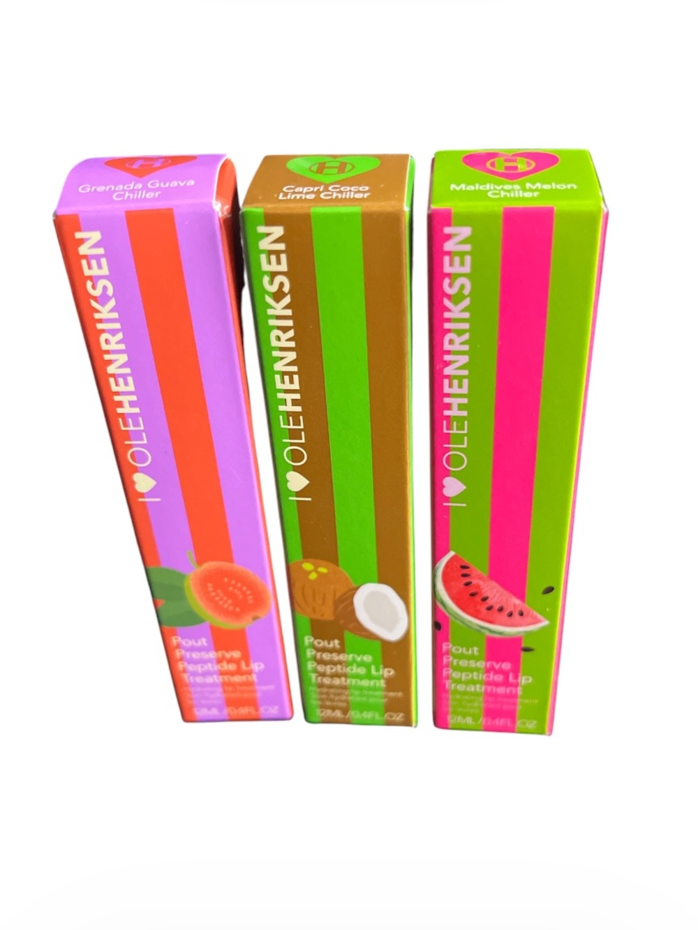 OLEHENRIKSEN Pout Preserve Peptide Lip Treatments (set of 3)